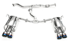 Invidia 2022+ Subaru WRX Q300 Rolled Titanium Tip Cat-Back Exhaust