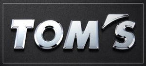 TOM'S Racing New Logo Emblem (Chrome)
