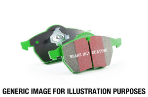 EBC Greenstuff Rear Brake Pads 2022-2023 WRX AT w/ Electric Parking Brake