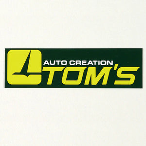 TOM'S Racing Legend Sticker (Green / Yellow)
