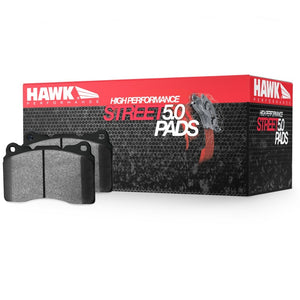 Hawk HPS 5.0 Rear Brake Pads Subaru Models (inc. 2008+ WRX / 2013+ BRZ)