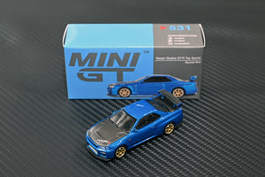 TOP SECRET MINI GT 1/64 BNR34 GTR