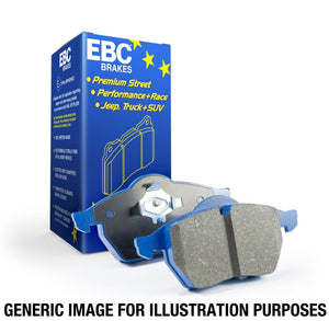 EBC Bluestuff Rear Brake Pads 2012-2020 Subaru BRZ/FRS/86 2.0L