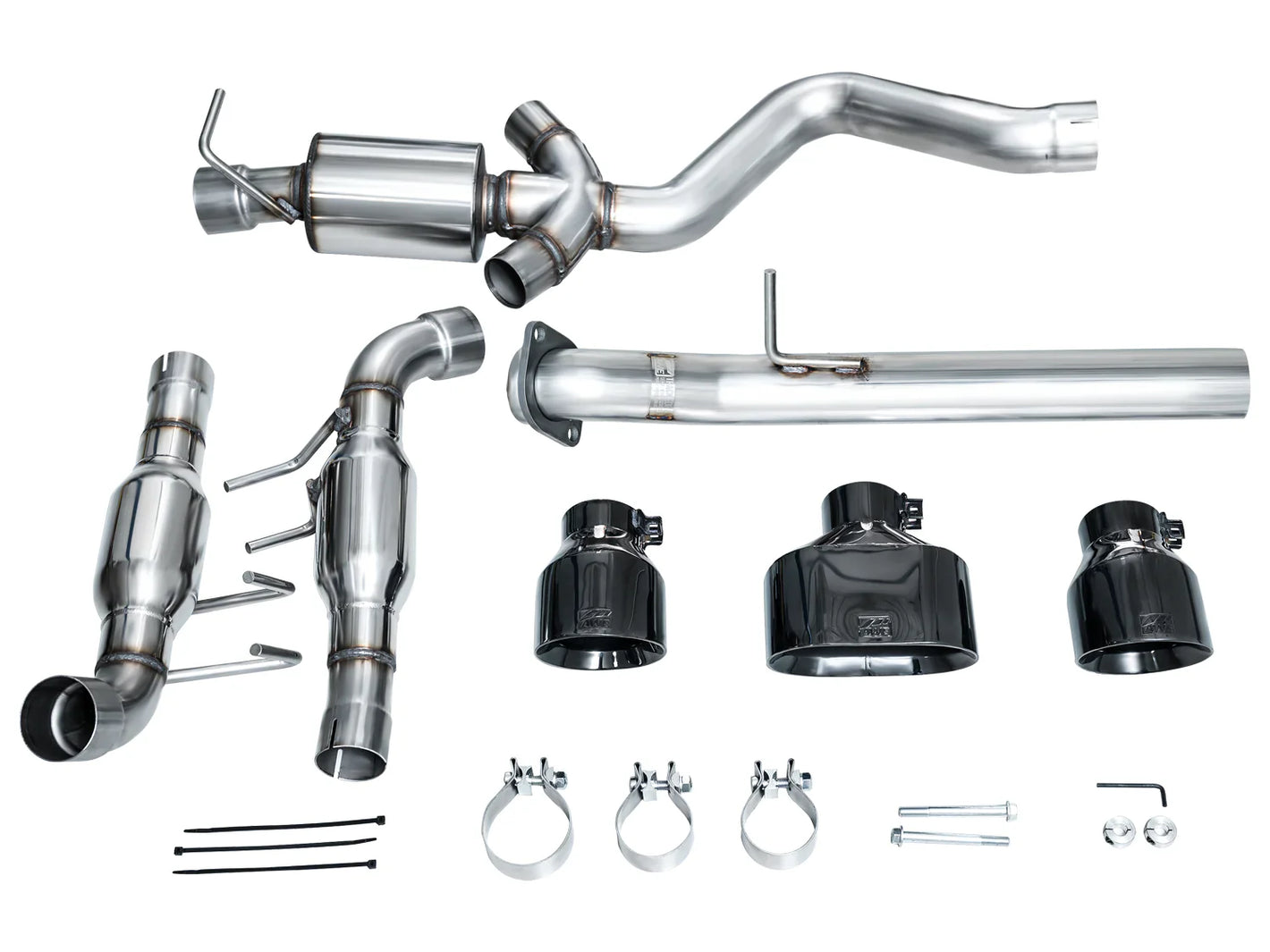 AWE Tuning 2023+ Toyota GR Corolla Track Edition Exhaust - Diamond Black Tips