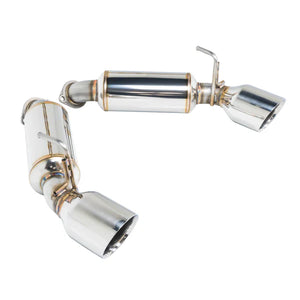 Remark 09-19 Nissan 370z Axle Back Exhaust w/Stainless Double Wall Tip