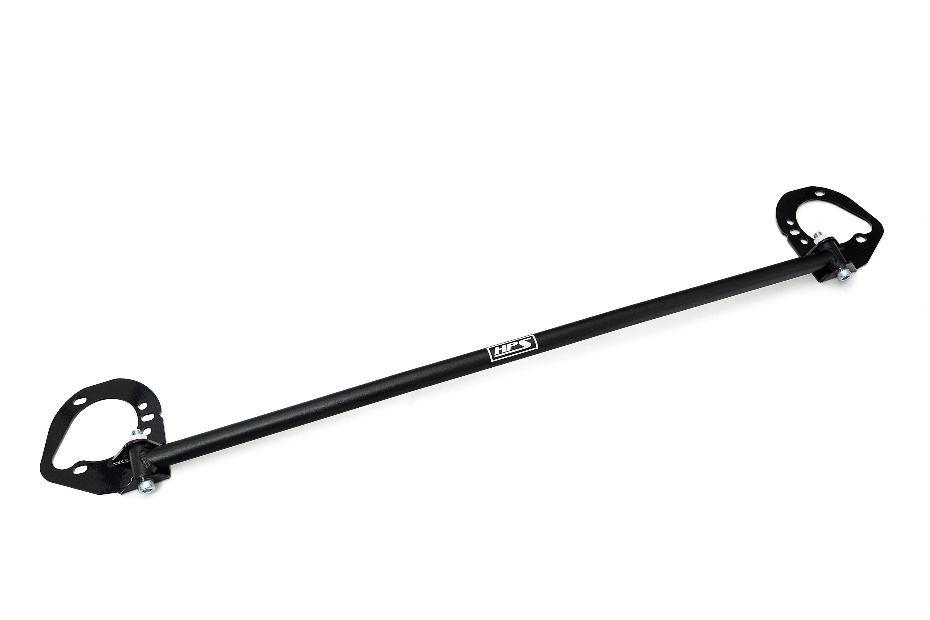 HPS Performance Aluminum Front Strut Tower Brace Bar Black 42-103WB