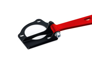 HPS Performance Aluminum Front Strut Tower Brace Bar, Red, 42-113R