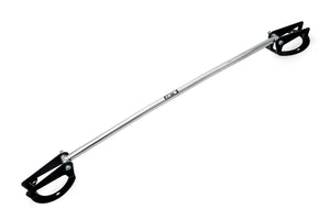 HPS Performance Aluminum Front Strut Tower Brace Bar Polished 42-116P