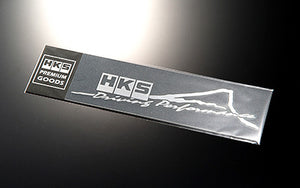 HKS Sticker Fujiyama Silver