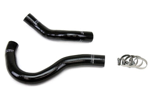 HPS Performance High Temp Reinforced Silicone Radiator Coolant Hose Kit Black 57-1001-BLK