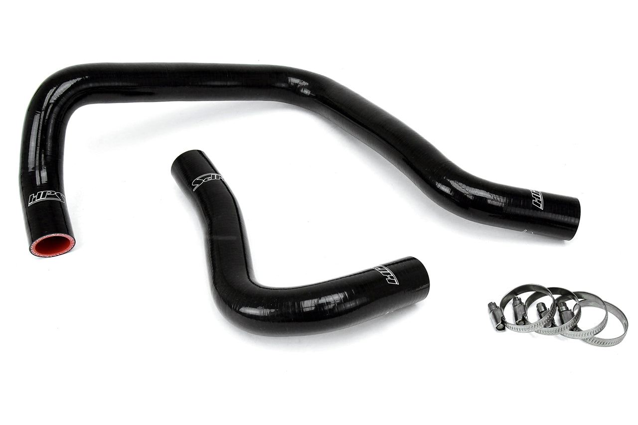 HPS Performance High Temp Reinforced Silicone Radiator Coolant Hose Kit Black 57-1003-BLK