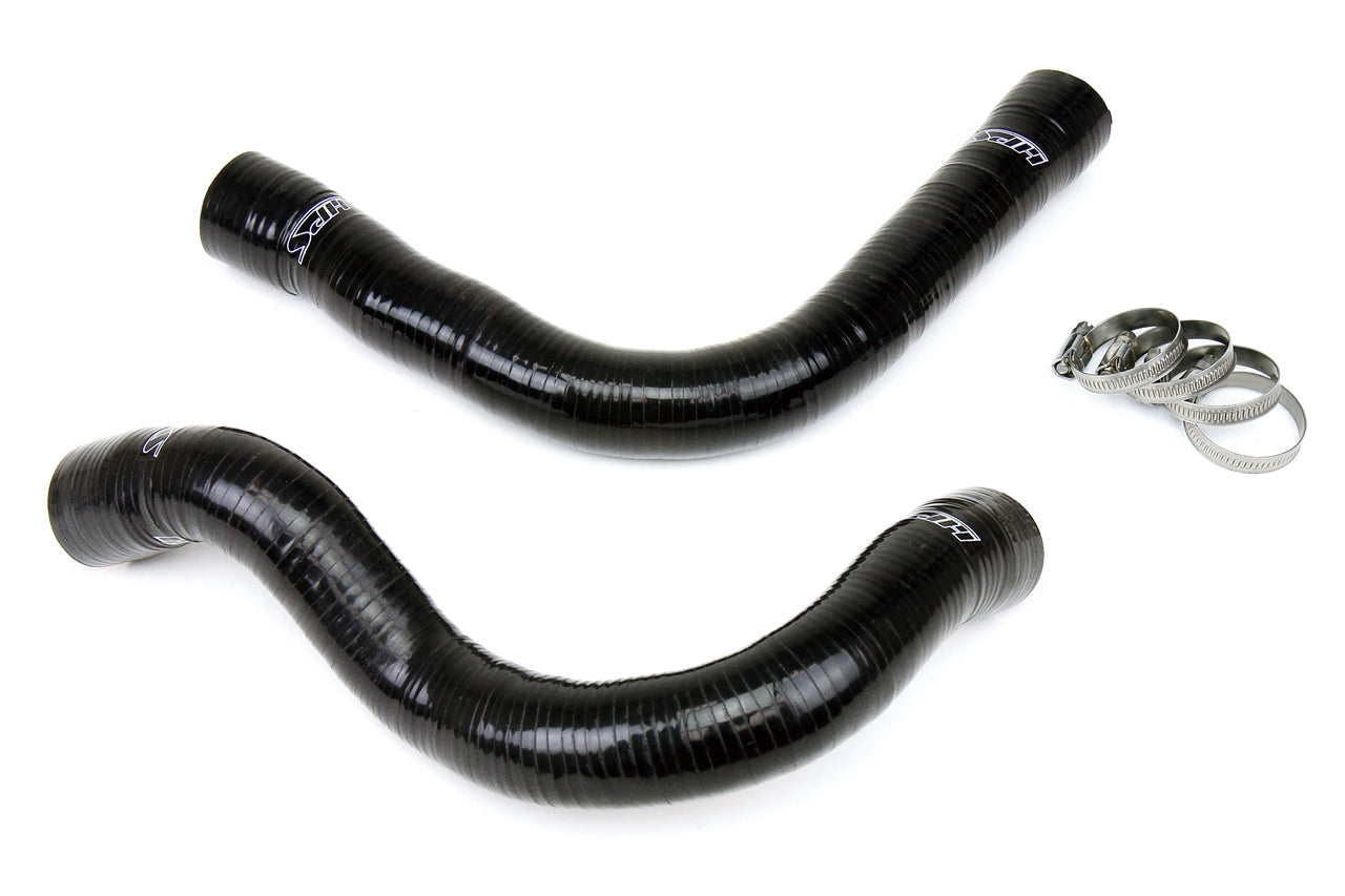 HPS Performance High Temp Reinforced Silicone Radiator Coolant Hose Kit Black 57-1007-BLK