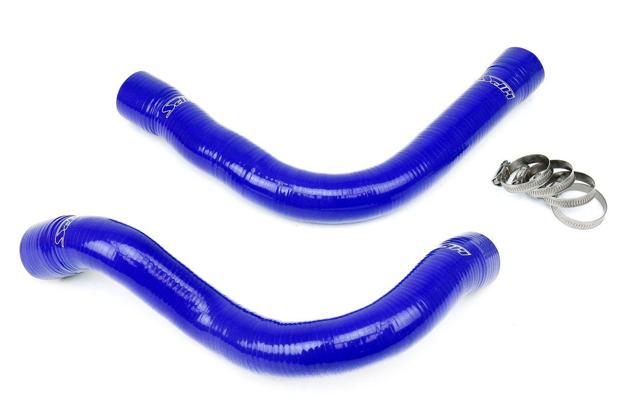 HPS Performance High Temp Reinforced Silicone Radiator Coolant Hose Kit Blue 57-1007-BLUE