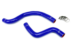 HPS Performance High Temp Reinforced Silicone Radiator Coolant Hose Kit Blue 57-1040-BLUE