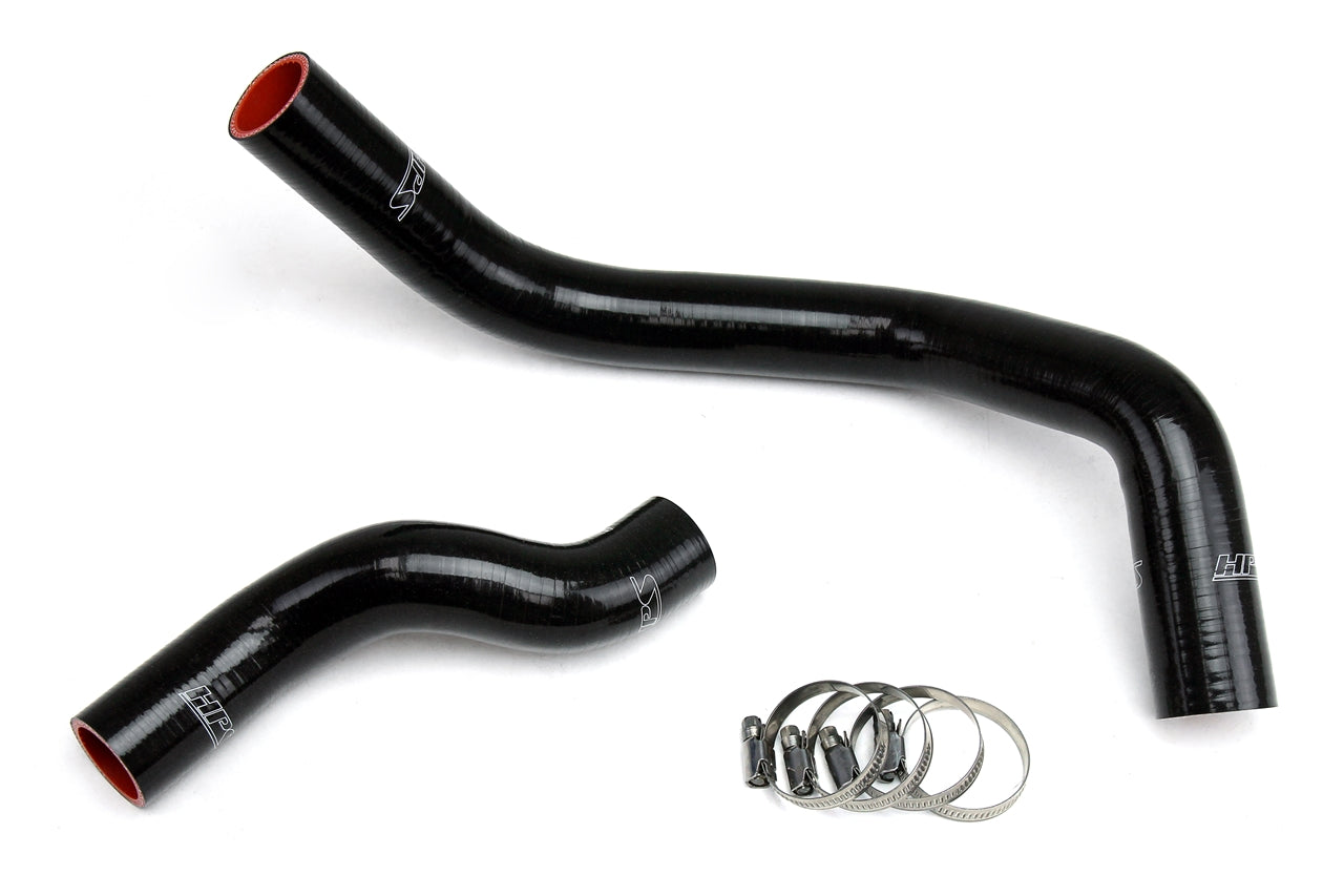 HPS Performance High Temp Reinforced Silicone Radiator Coolant Hose Kit Black 57-1045-BLK