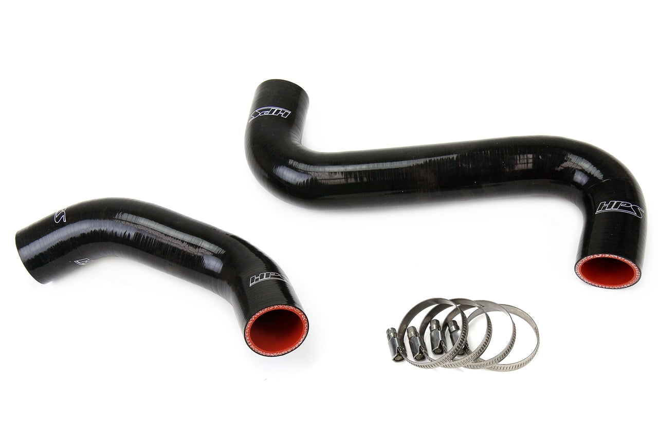 HPS Performance High Temp Reinforced Silicone Radiator Coolant Hose Kit Black 57-1061-BLK