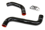 HPS Performance High Temp Reinforced Silicone Radiator Coolant Hose Kit Black 57-1064-BLK