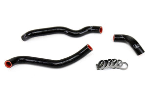 HPS Performance High Temp Reinforced Silicone Heater Coolant Hose Kit Black 57-1435-BLK