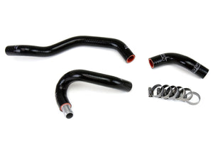 HPS Performance High Temp Reinforced Silicone Heater Coolant Hose Kit Black 57-1437-BLK