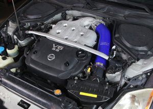 HPS Performance High Temp Reinforced Silicone Air Intake Hose Kit, Blue 2003-2006 Nissan 350Z VQ35DE