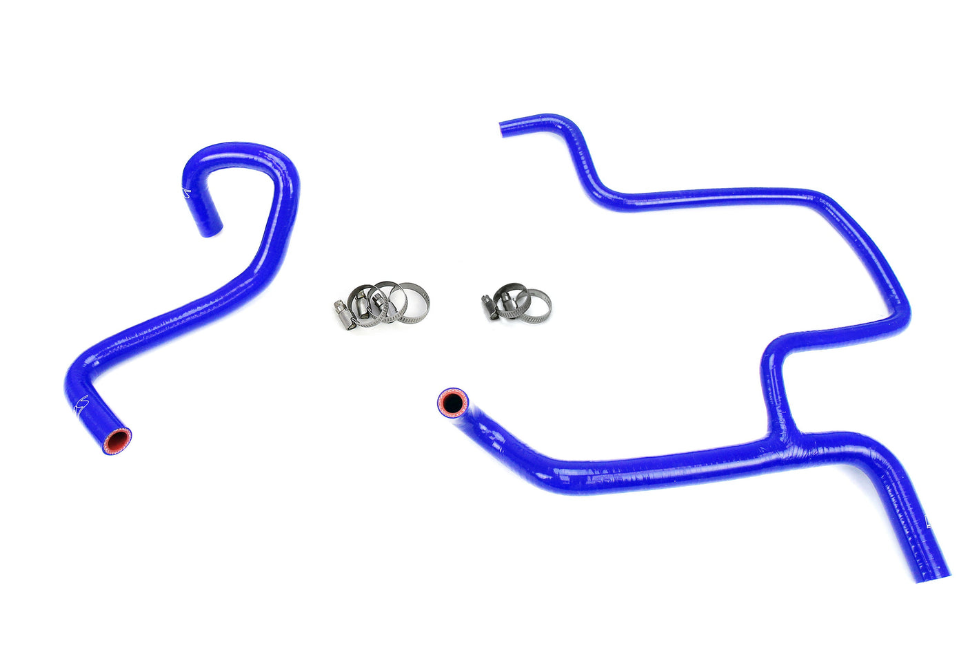 HPS Performance High Temp Reinforced Silicone Heater Coolant Hose Kit Blue 57-1675H-BLUE