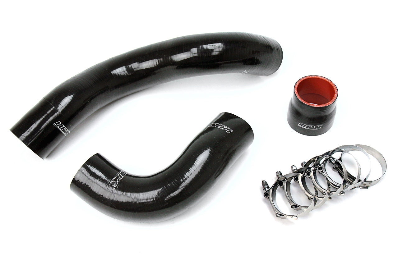 HPS Performance High Temp Reinforced Silicone Intercooler Hose Boots Kit Black 57-1697-BLK