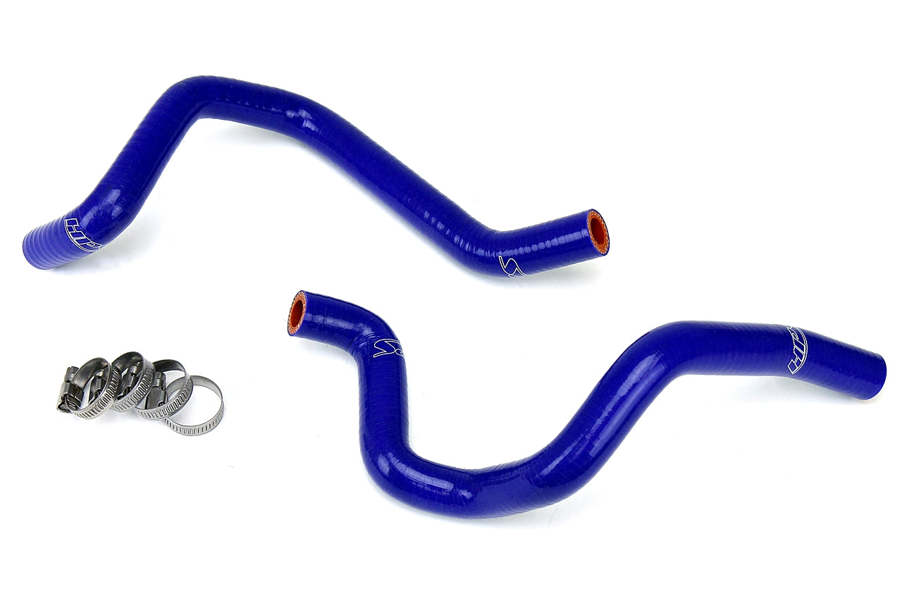 HPS Performance High Temp Reinforced Silicone Heater Coolant Hose Kit Blue 57-1804-BLUE