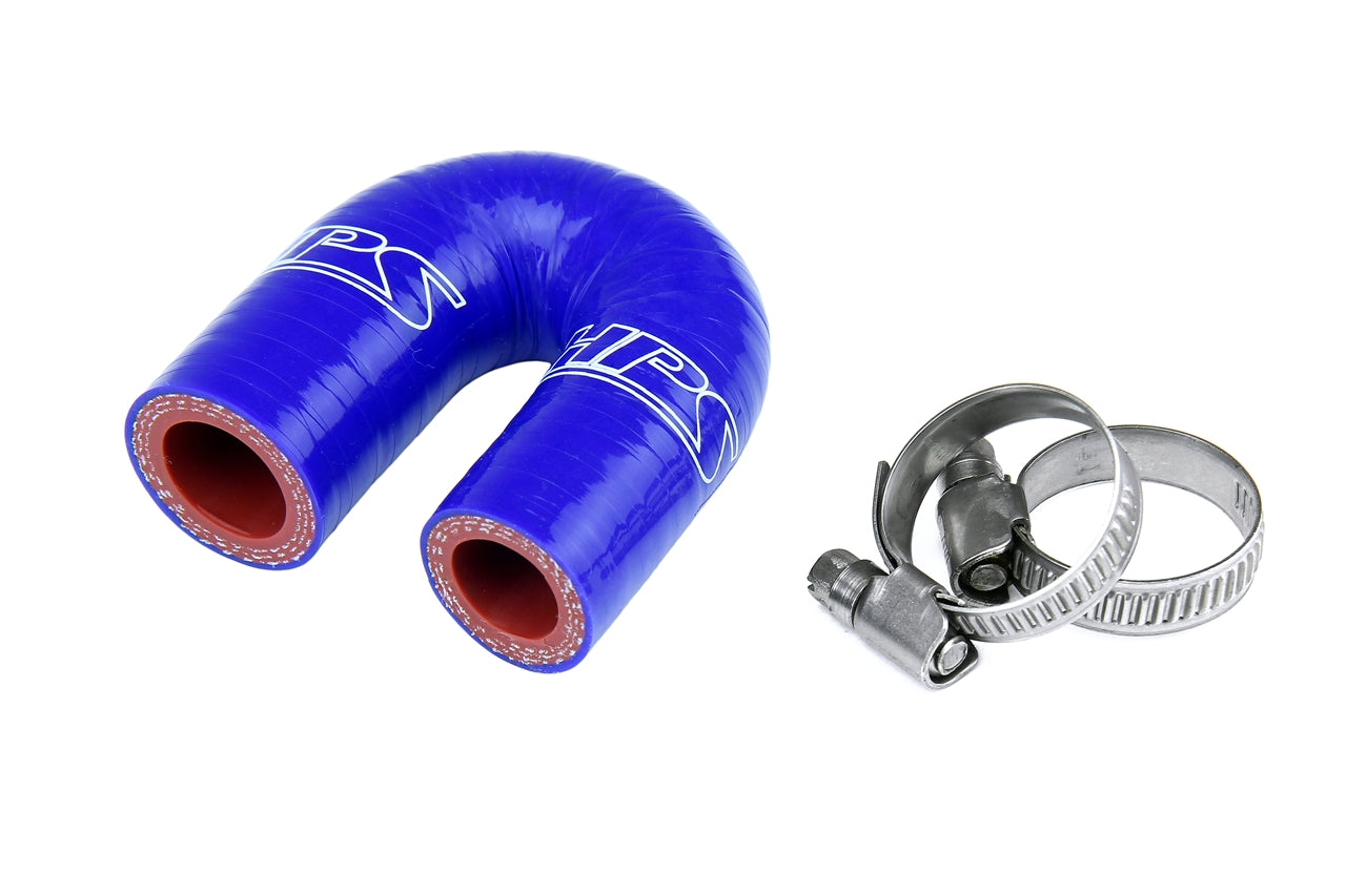 HPS Performance High Temp Reinforced Silicone Heater Core Bypass Loop Coolant Hose LS LT LQ Blue 57-1864-BLUE