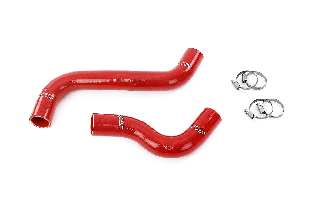 HPS Performance High Temp Reinforced Silicone Radiator Coolant Hose Kit Red 57-2092-RED