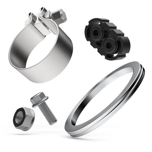 MagnaFlow 2.5" Stainless Steel Street Catback w/ Polished 4.5in Tips 2003-2009 Nissan 350Z