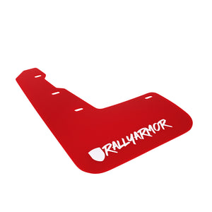 Rally Armor UR Red Mud Flap w/ White New Era Logo 2015-2021 WRX/STI