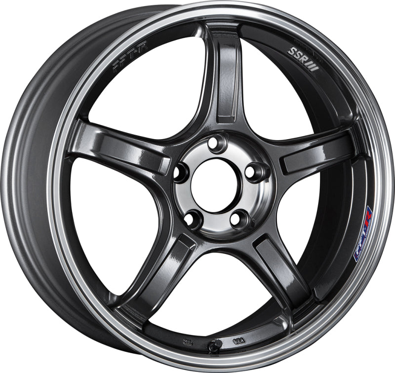 SSR GTX03 18x7.5 5x100 48mm Offset Black Graphite
