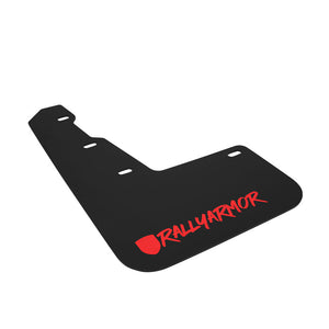 Rally Armor UR Black Mud Flap w/ Red New Era Logo 2015-2021 WRX / 2015-2021 STI
