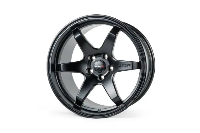 Nismo LM-RS6 18x9.5+12 5x114.3 -Black (Single Wheel)