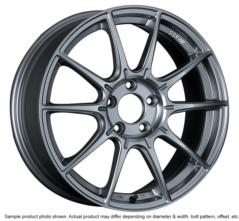 SSR GTX01 19x8.5 5x120 38mm Offset Dark Silver