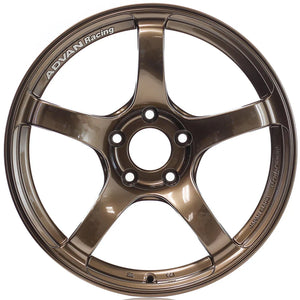 Advan TC4 15x8.0 +35 4-100 Umber Bronze Metallic Wheel (No Ring)