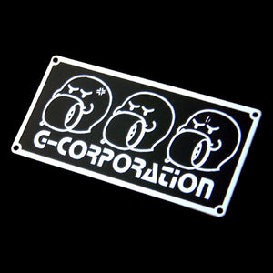 G Corporation Emblem Plate