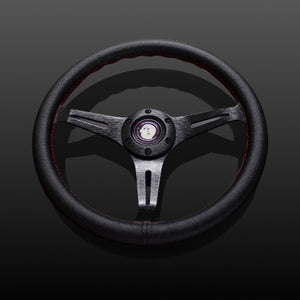 G Corporation 350mm Flat Steering Wheel