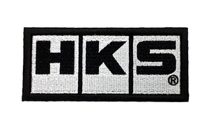 HKS Patch Black Logo