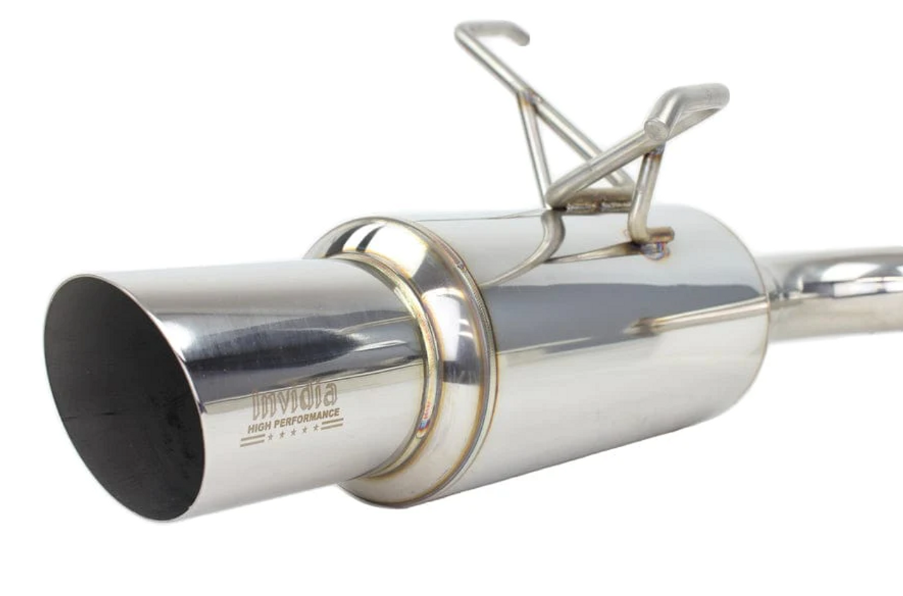Invidia 2022+ Subaru WRX Single N1 Stainless Steel Tip Cat-Back Exhaust
