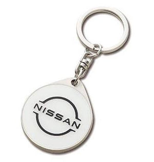 JDM Nissan Key Ring White