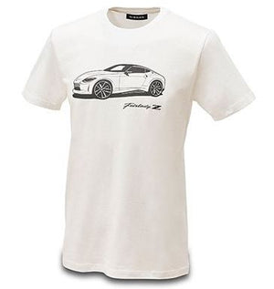 JDM Nissan Z Graphic T-Shirt White