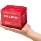 NISMO Folding Container 0.7L 3 Piece Set Red