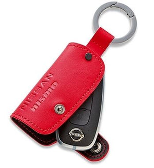 NISMO Leather Intelligent Key Case Red