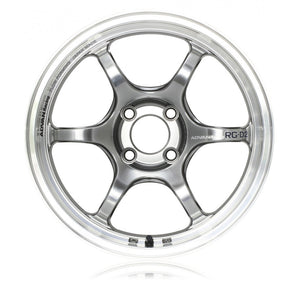 Advan RG-D2 17x8.5 +31 5-114.3 Machining & Racing Hyper Black Wheel