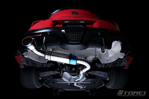 Tomei Expreme Ti Single Exit Full Titanium Exhaust Muffler Kit Type-R 2020+ Toyota Supra