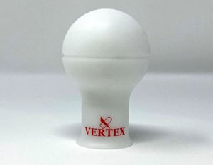 VERTEX Monochrome Shift Knob Limited Edition White with Pink Logo