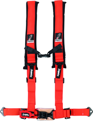 DragonFire Racing Harness- H-Style- 4-Point- 2in Buckle- Orange