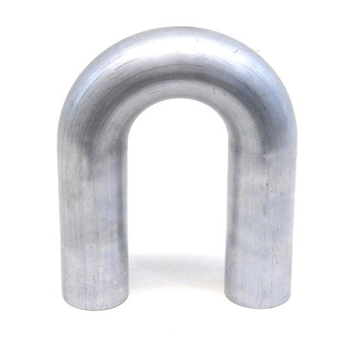 HPS 1.5 inch OD 180 Degree U Bend 6061 Aluminum Elbow Pipe 16 Gauge w/ 1.75 inch CLR