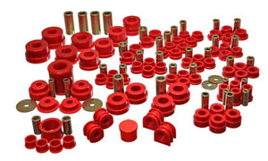 Energy Suspension Red Hyper-Flex Master Bushing Set 2003-2008 Nissan 350Z / 2003-2007 Infiniti G35 Coupe